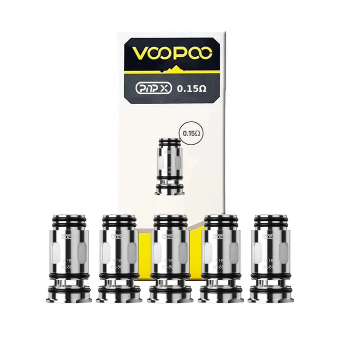 VooPoo PnP X Coils 0.15ohm (5-Pack)