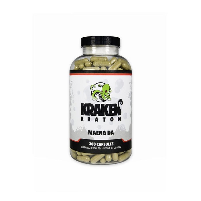 Kraken Kratom Capsules Red Maeng Da 300ct