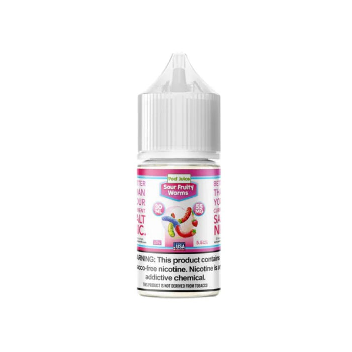 Pod Juice Salt Sour Fruity Worms