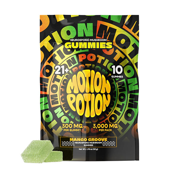 Motion Potion Neurosporic Mushroom Gummies 10-Pack