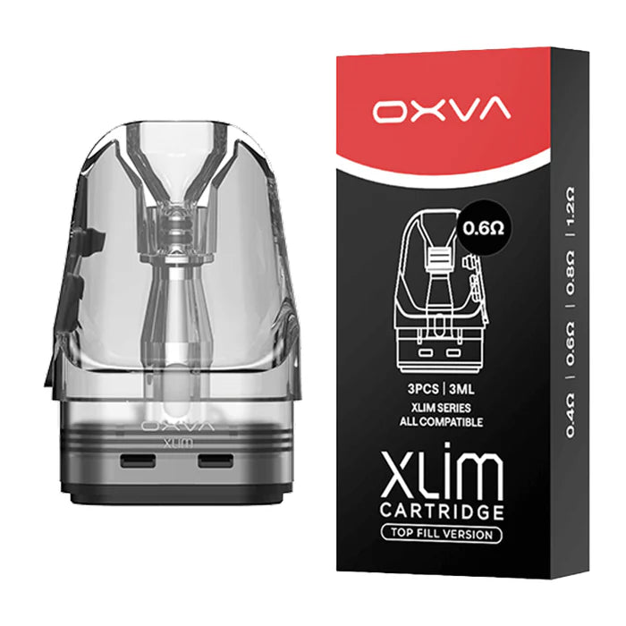 OXVA XLIM 3mL 0.6ohm Top Fill Cartridge (3 Pack)