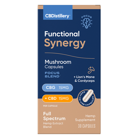CBDistillery Functional Synergy Mushroom Capsules
