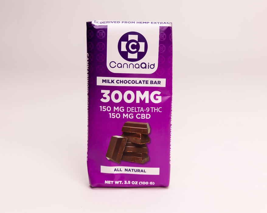 CannaAid D9 Chocolate Bar 300mg