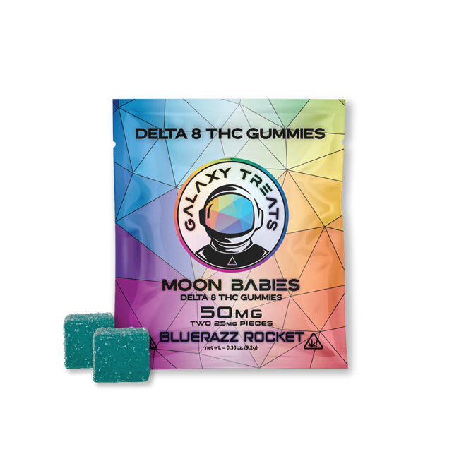 Galaxy Treats Delta 8 Moon Babies 50mg 2-Pack