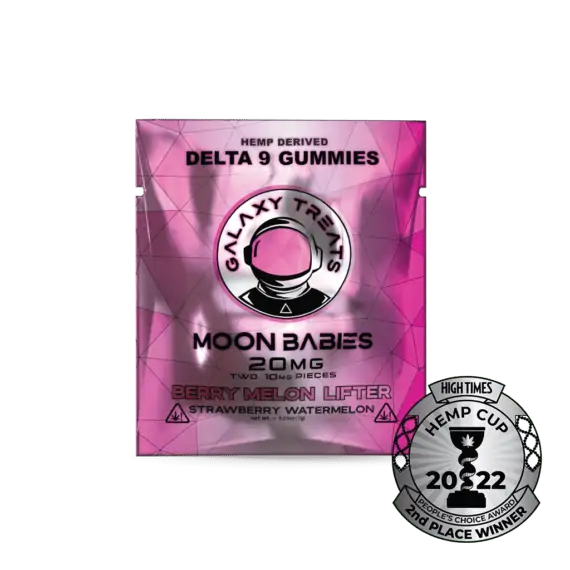 Galaxy Treats Delta 9 Moon Babies 20mg 2-Pack