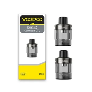 VooPoo PNP X Cartridge Tank DTL (2PK) Silver