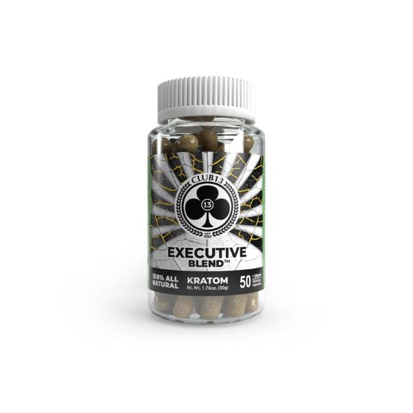 Club 13 Kratom Capsules Executive Blend
