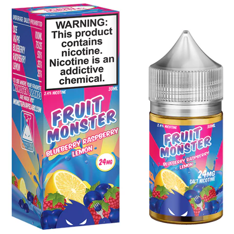 Fruit Monster Blueberry Raspberry Lemon Salt