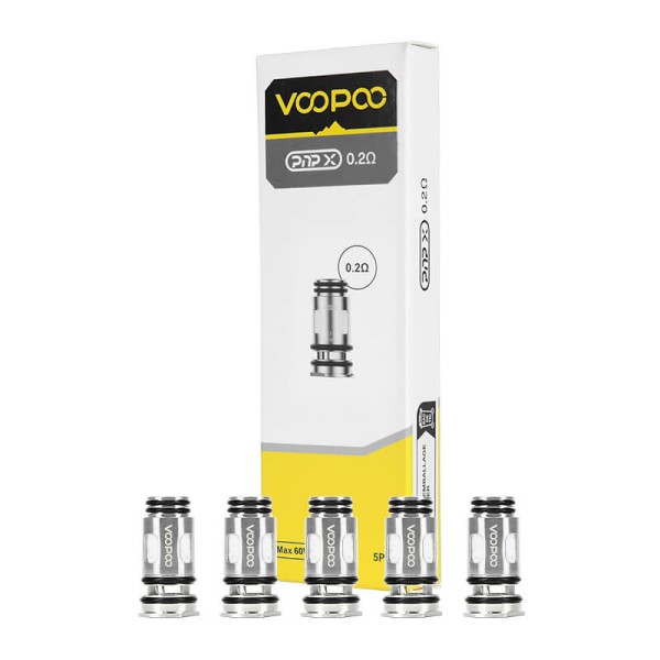 VooPoo PnP X Coils 0.2ohm (5 Pack)