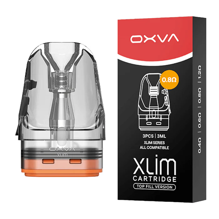 OXVA XLIM 3mL 0.8ohm Top Fill Cartridge (3 Pack)